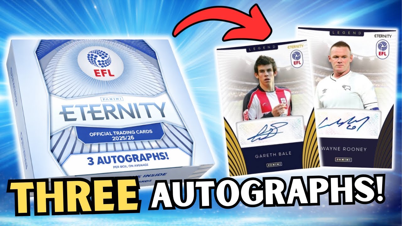 НОВИНКА! Распаковка и обзор коллекционного бокса Topps Eternity EFL!