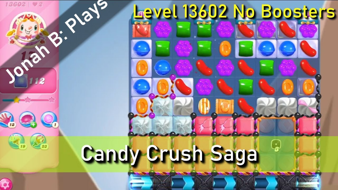 Candy Crush Saga Level 13602 No Boosters