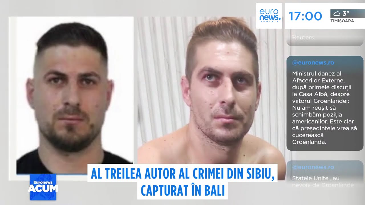Cosmin Zuleam, unul dintre cei trei ucigași ai afaceristului Adrian Kreiner, reținut de Interpol