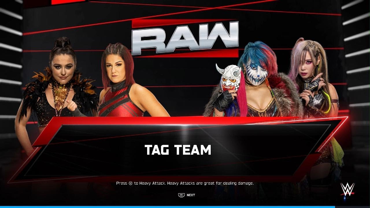 WWE 2K25 Bayley, Lyra Valkyria vs The Kabuki Warriors