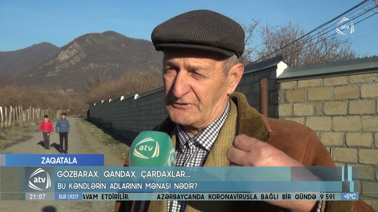 Zaqatalada bu kəndlərin adlarının mənası nədir ?