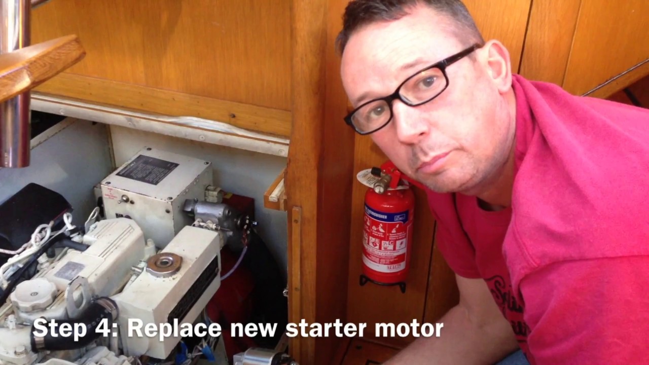 Marine Diesel Westerbeke Generator Engine Starting Problem - Sailing Britican