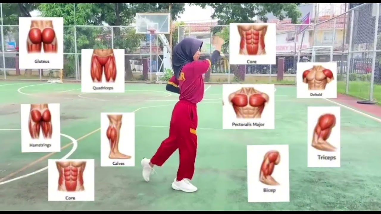 Kombinasi Gerak Ayunan Tangan dan Langkah Kaki