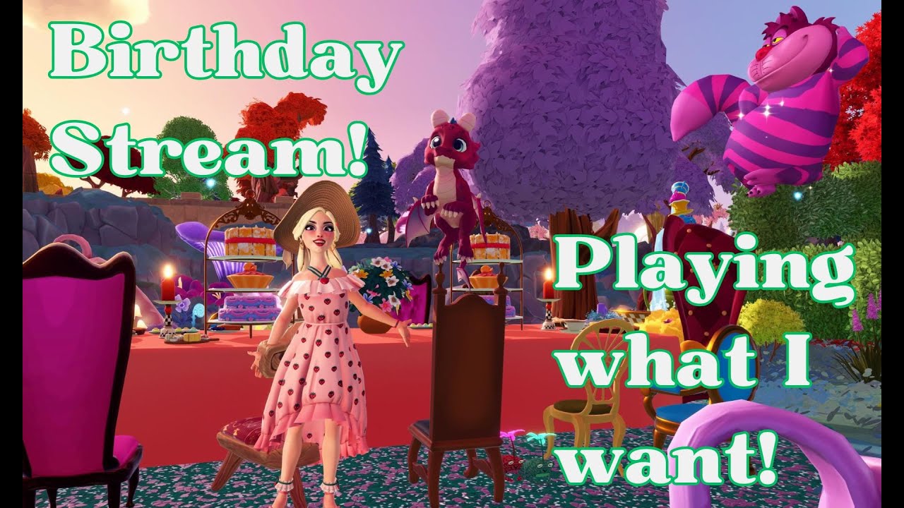 Decorista's Birthday Livestream! Playing What I want!