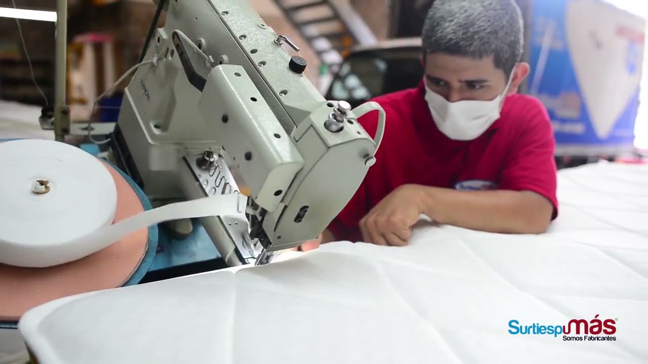 Surtiespumas. Fábrica de espumas y colchones en Bucaramanga, Colombia.
