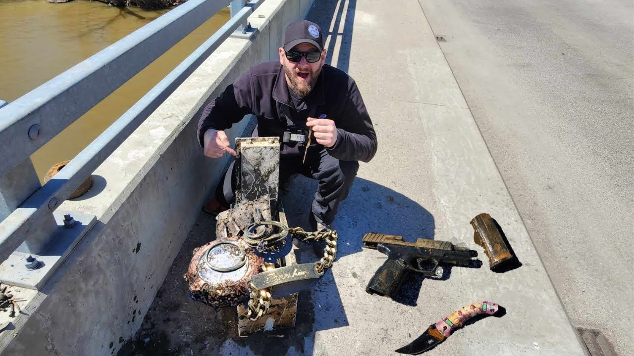 Found a Safe Full of Gold While Magnet Fishing in Saginaw