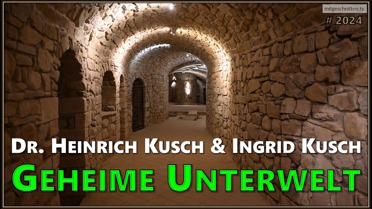 Geheime Unterwelt - Vortrag -  Dr. Heinrich Kusch & Ingrid Kusch