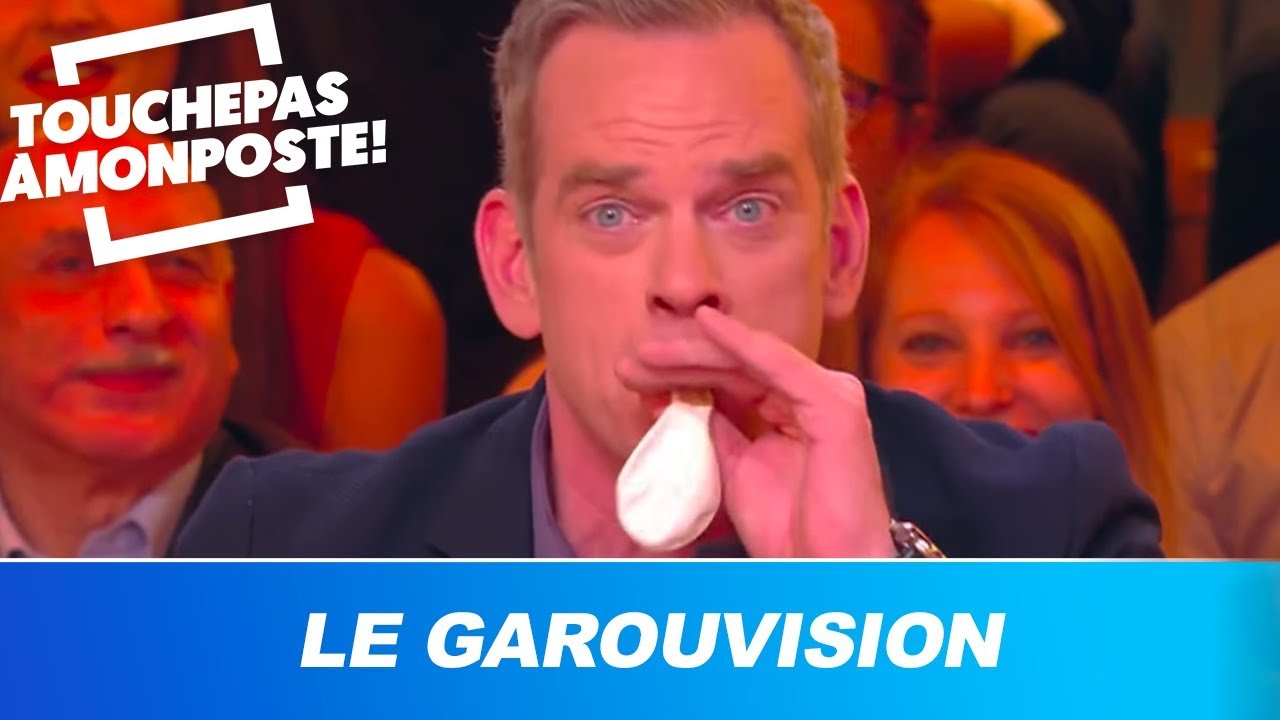 Garou chante ses tubes avec de l'hélium