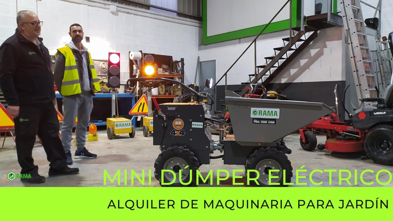 mini dúmper eléctrico 4x4