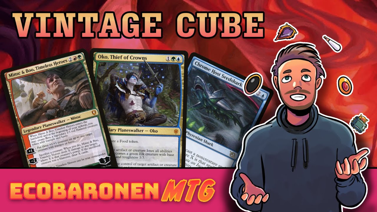 Trophy 🏆 SUPREME Vintage Cube Draft #5 /w 8x Power
