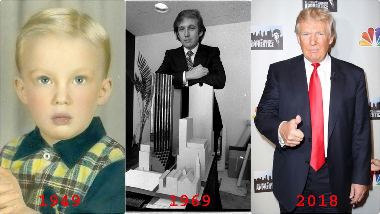 Donald Trump Transformation From 3 to 72 Years Old [HD]