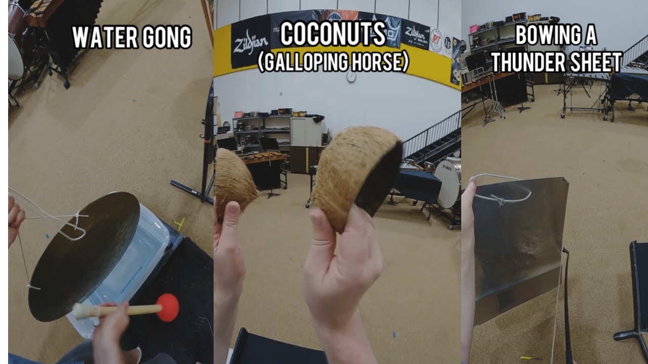 Super Neat Sound Effects from Different Instruments!