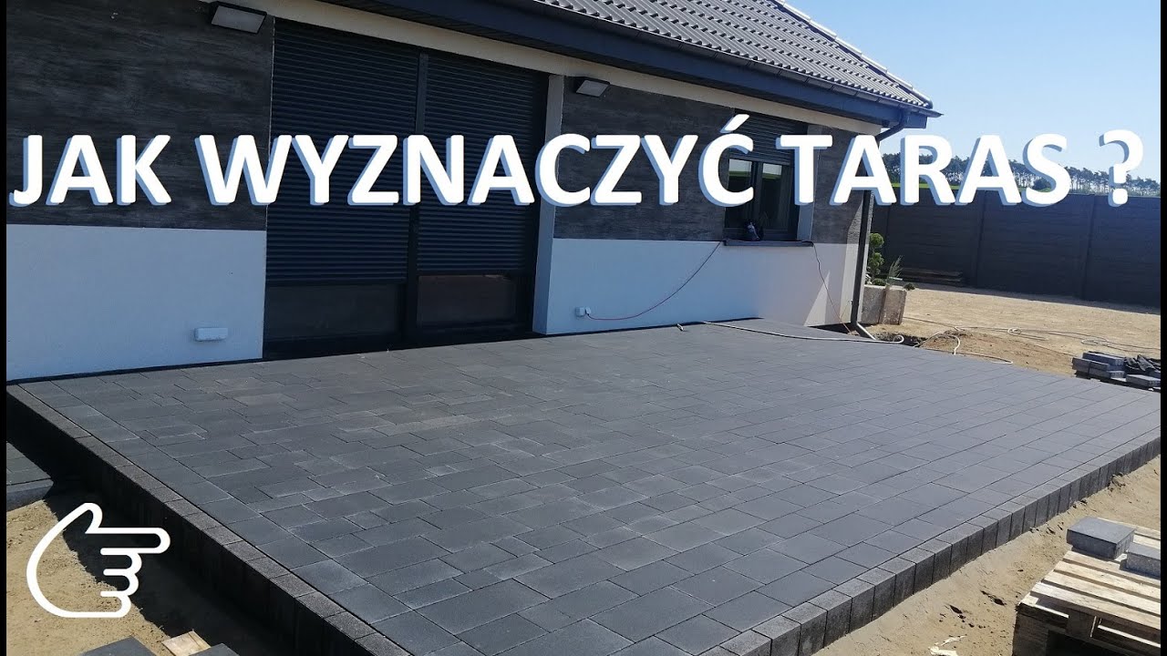 Jak wyznaczyć taras🚧👷‍♂️😉 Kostka IDEO. 