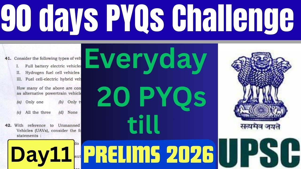 UPSC CSE 2023 (Q1-Q20) Discussion #upsc #upscprelims #upscpyqdiscussion #upsc2026