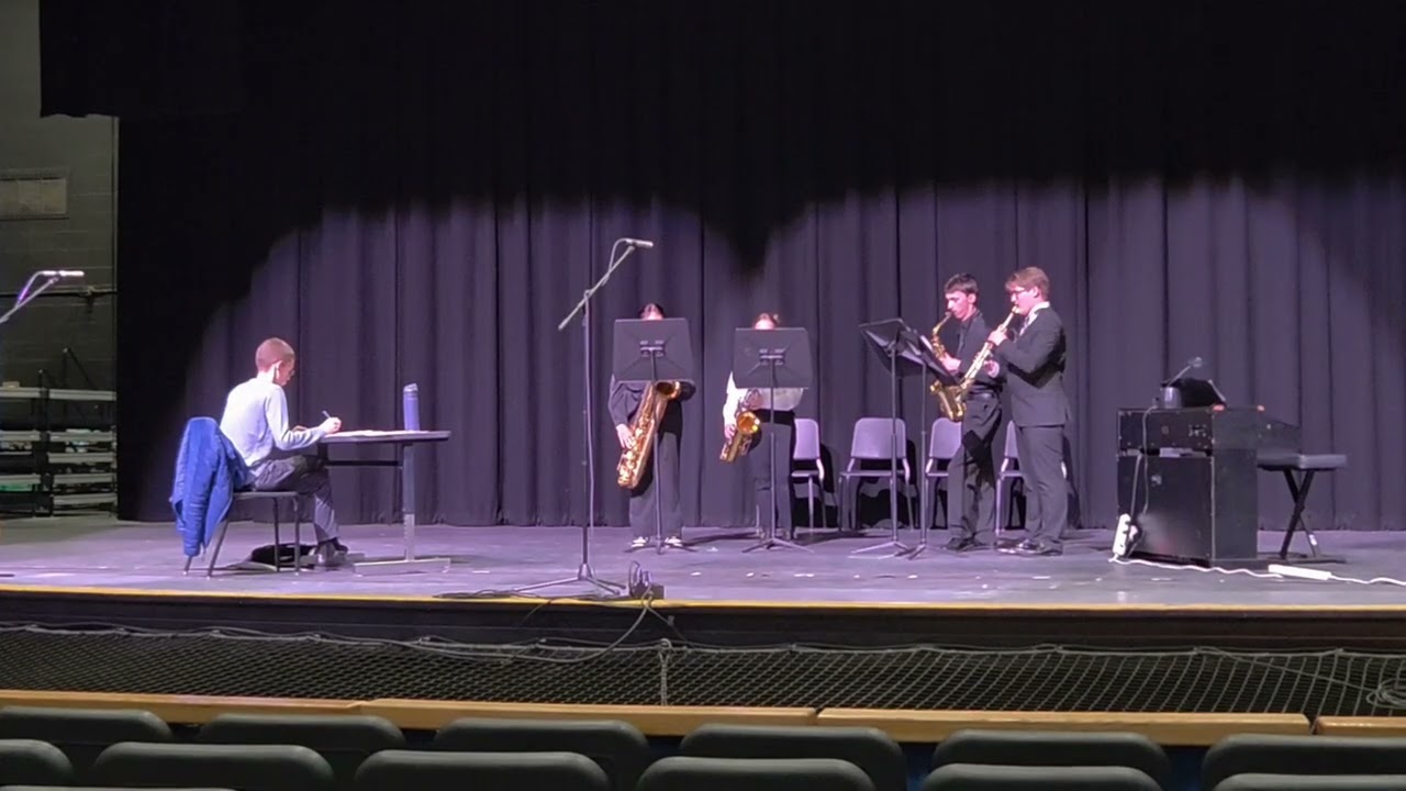 Scherzo for Saxophone Quartet (Warren E.Barker) - Solo and Ensemble 2/8/26