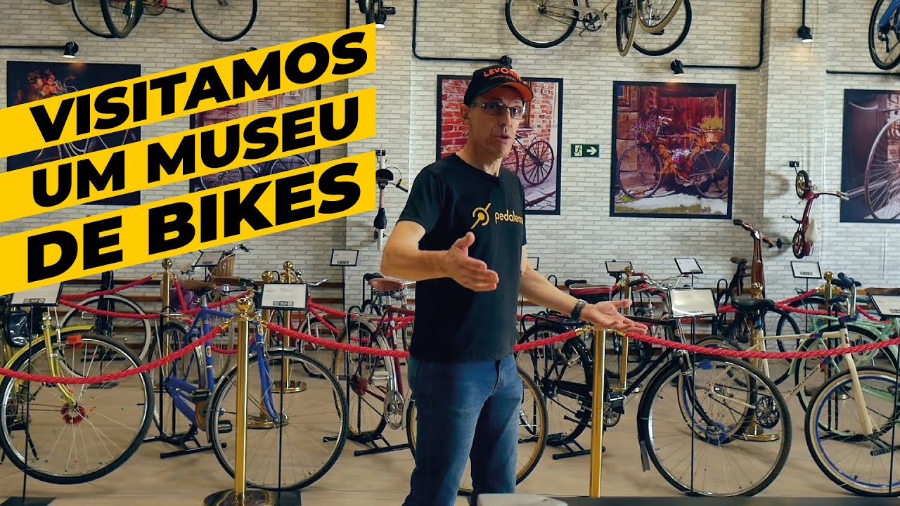 Visitamos um museu de bicicletas em São Paulo. Pedaleria