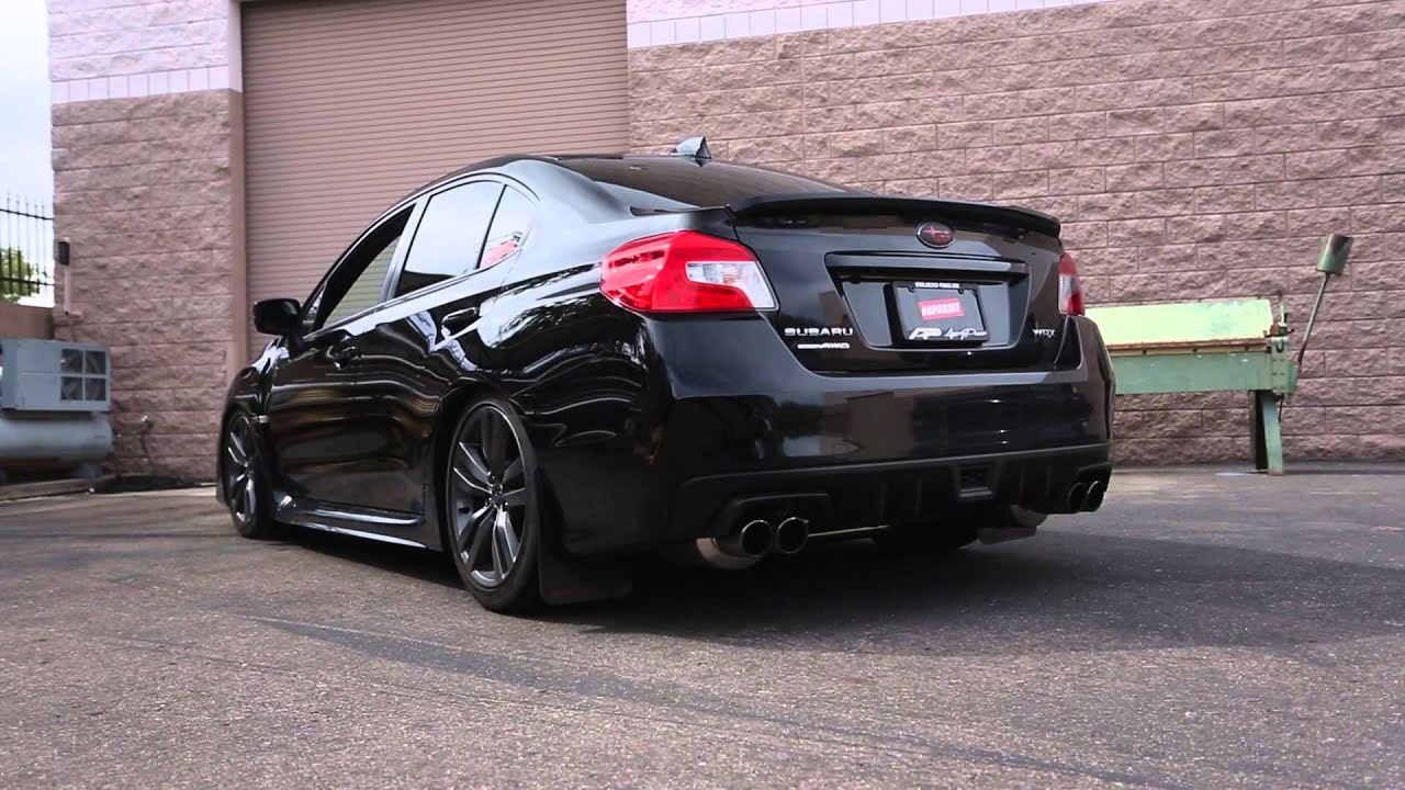 2015 Subaru WRX with Agency Power Catback Exhaust