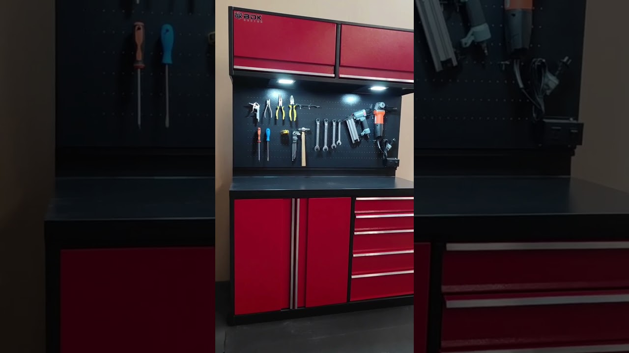 Banco de trabajo para garage