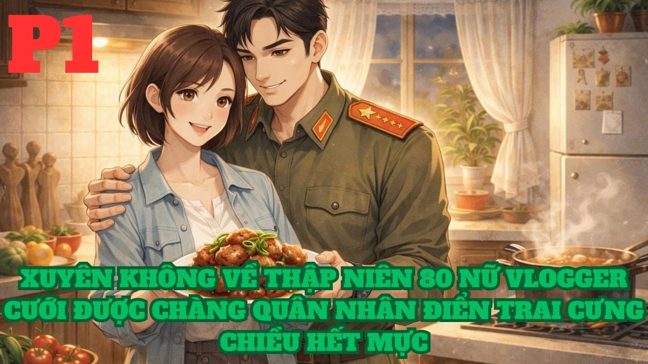 TRUYỆN AUDIO | XUYÊN KHÔNG VỀ THẬP NIÊN 80 NỮ VLOGGER CƯỚI ĐƯỢC CHÀNG QUÂN NHÂN ĐIỂN TRAI - P1