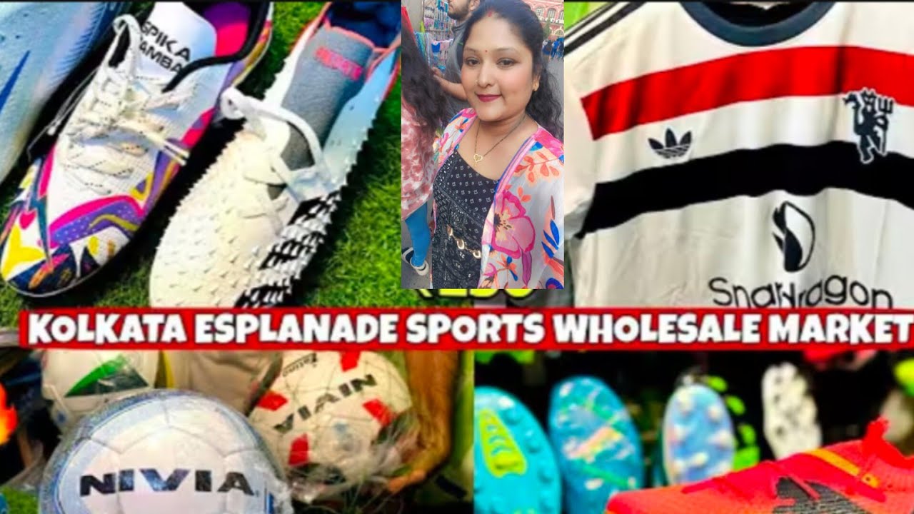 New Market splenet kolkata/ मैदान मार्केट कोलकाता sports के सामानों के लिए प्रसिद्ध है,/मैदान 