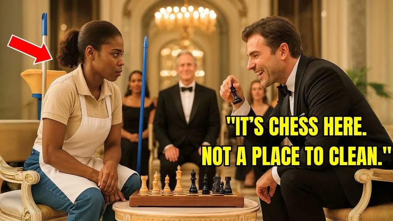 Grandmaster Invites a Black Woman to Play Chess as a Joke—Instantly Regrets It After Her First