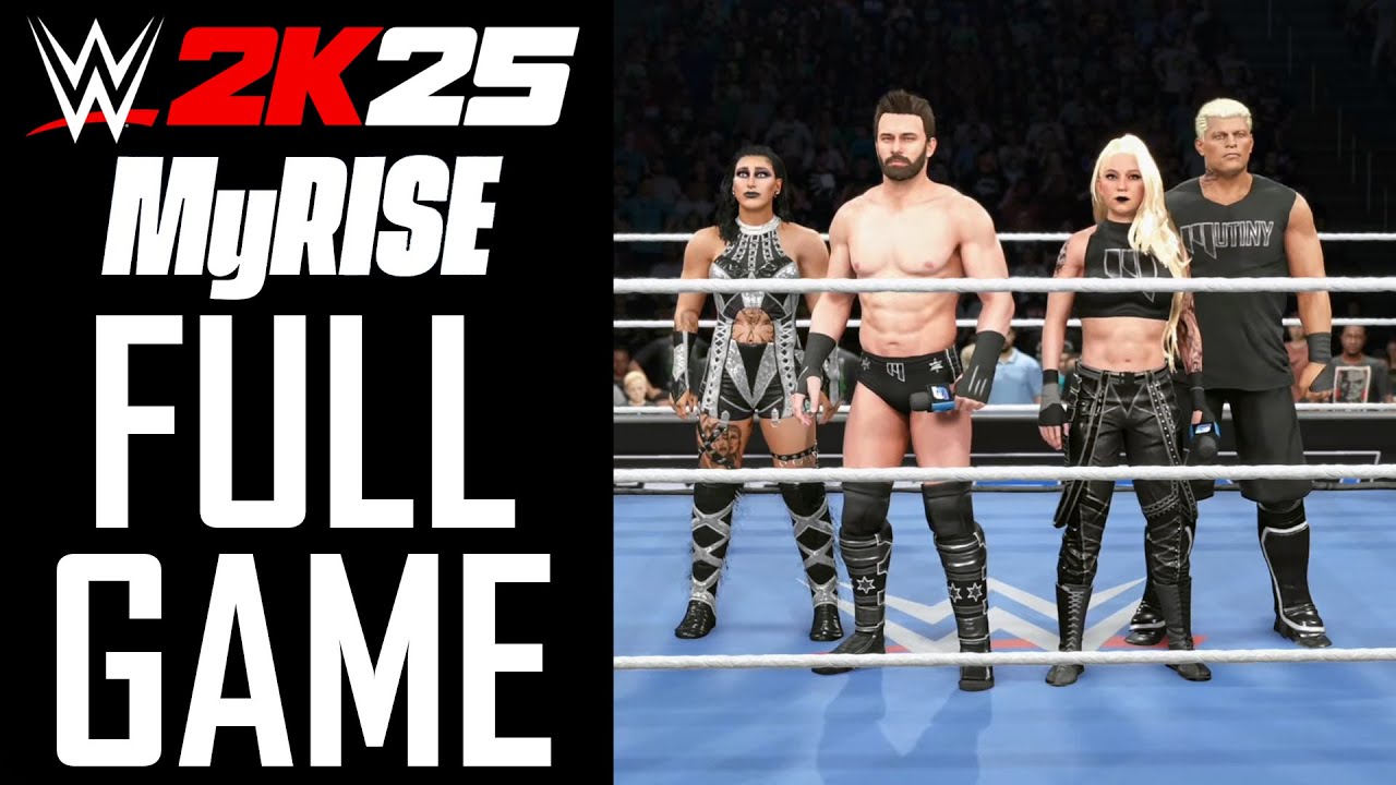 WWE 2K25 - MyRise: Mutiny (Alternate Choices) - Gameplay Walkthrough (FULL GAME)