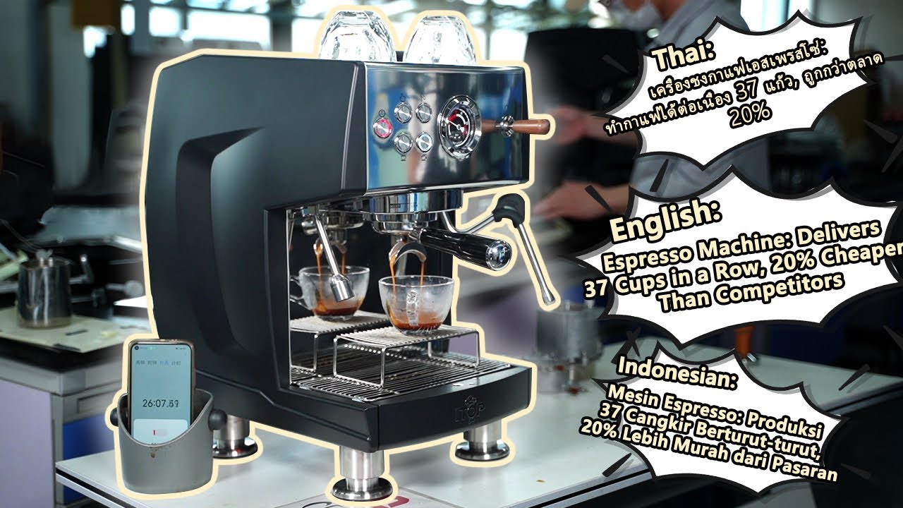 Unstoppable Brewing Power: The Redefined Commercial Coffee Machine!