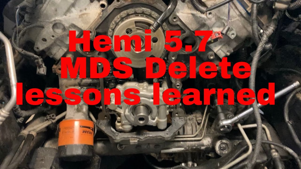 Удаление Hemi 5.7 MDS, извлеченные уроки
