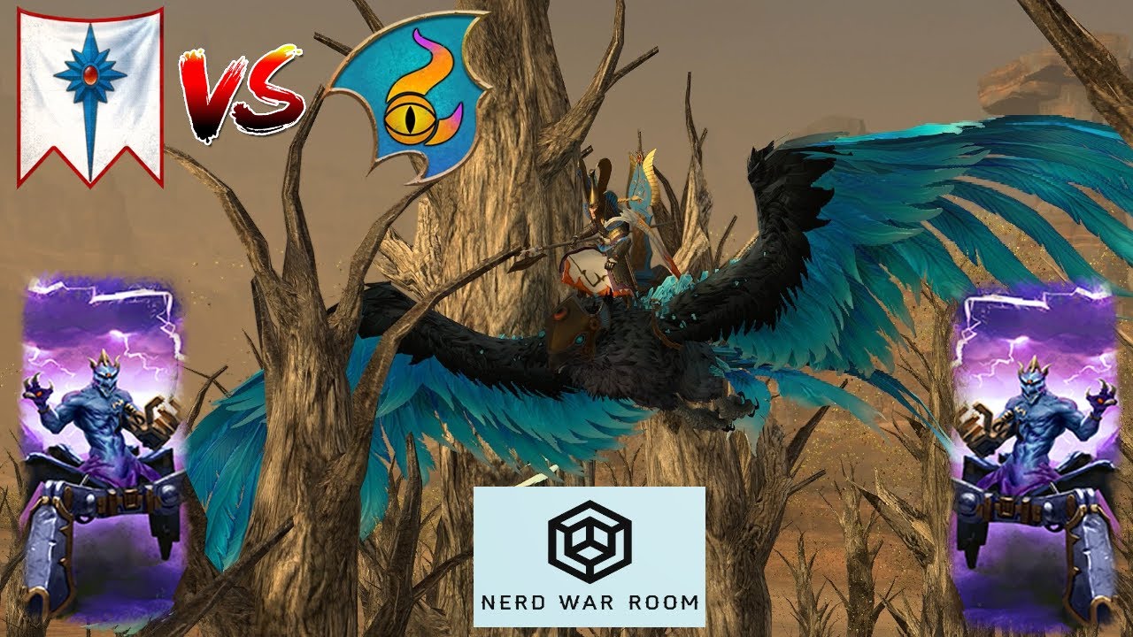 Двойная дробилка | Высшие эльфы против Тзинча - Завоевание в Warhammer 3