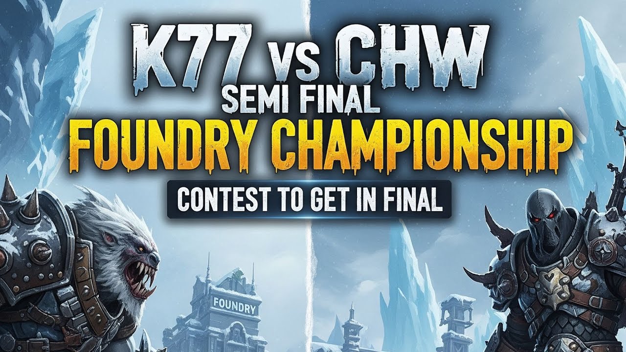 K77 vs CHW: Semi-Final Foundry Championship | Whiteout Survival Showdown!