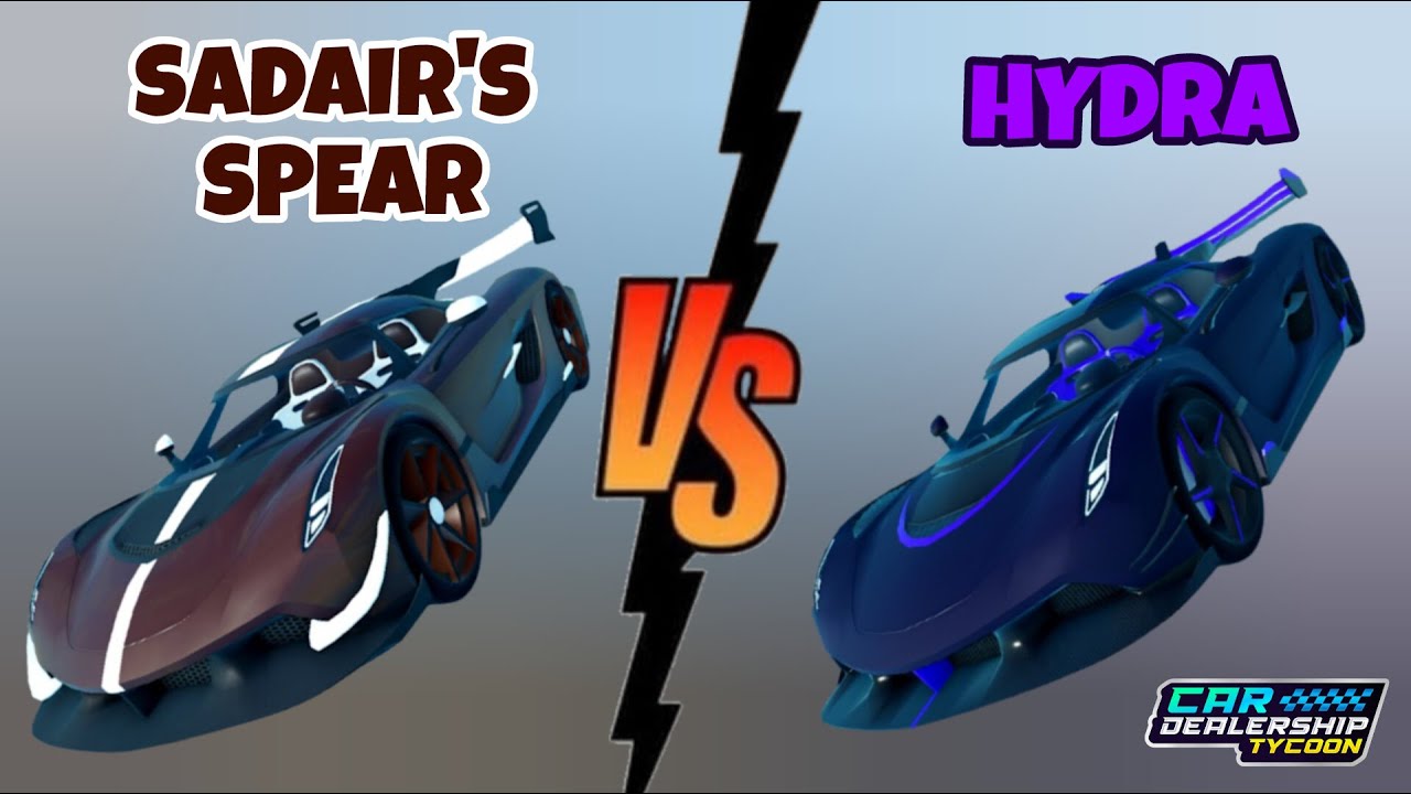 🔥Jesko Sadair's Spear VS Jesko Hydra - Which is the best? || Car Dealership Tycoon