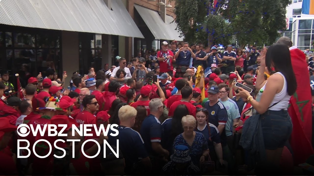 Moroccan fans take over Boston, feeling confident ahead of World Cup match against Scotland