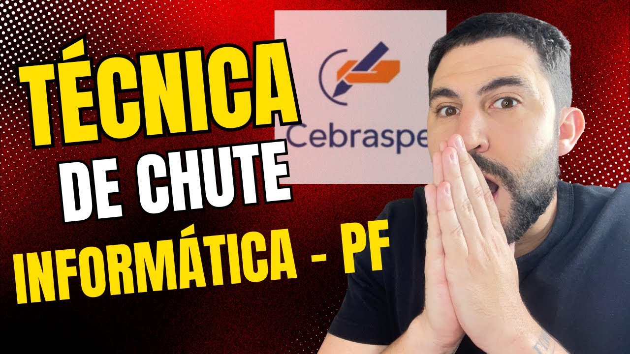 Prova PF - CHUTEI QUESTÕES DE INFORMÁTICA AO VIVO E VEJA NO QUE DEU!