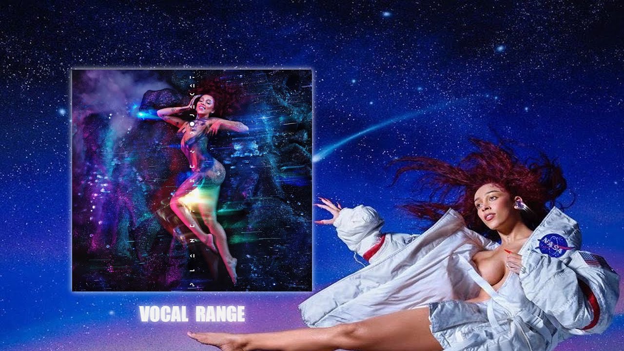 Doja Cat - Planet Her (2021), vocal range (F3-E6)
