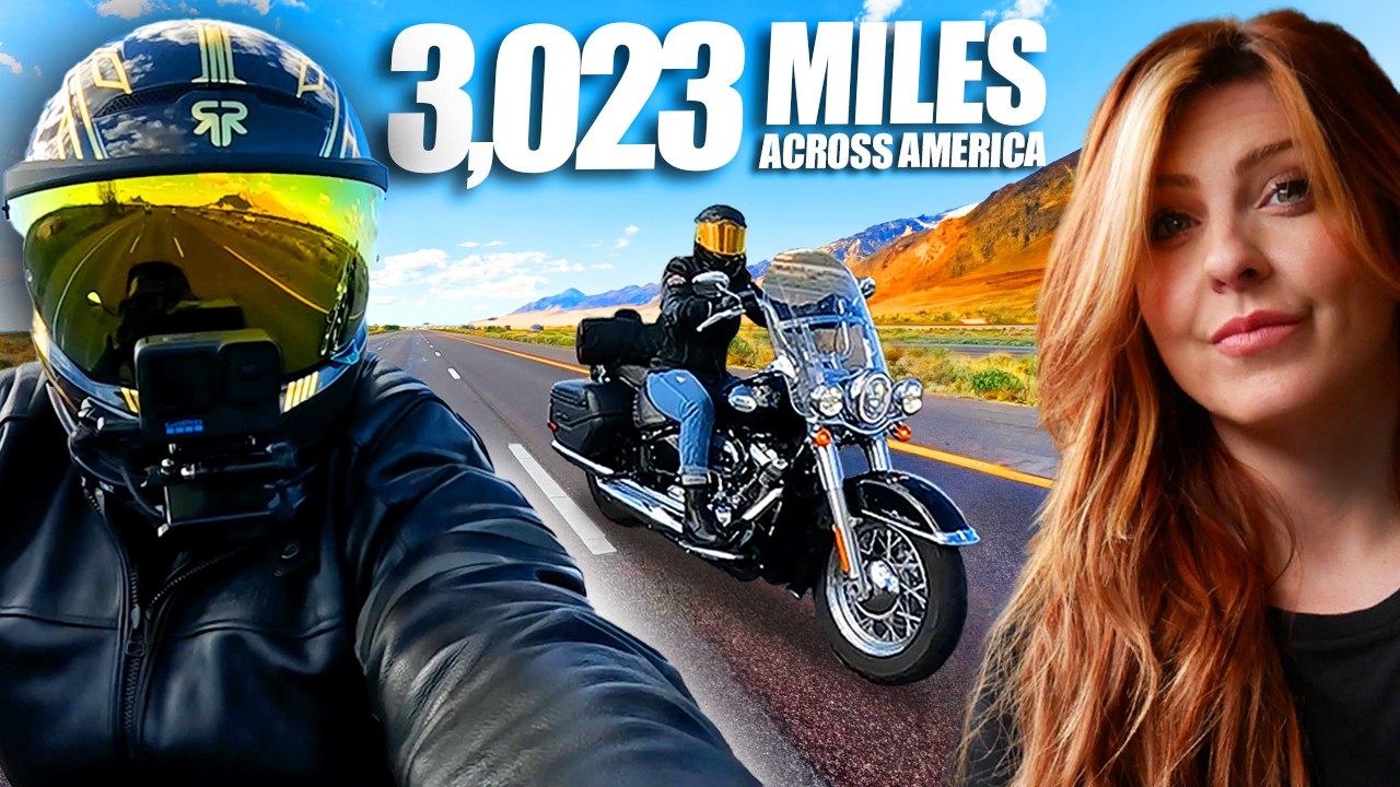 Riding a New Harley-Davidson Across America With My Girlfriend (Part 1)
