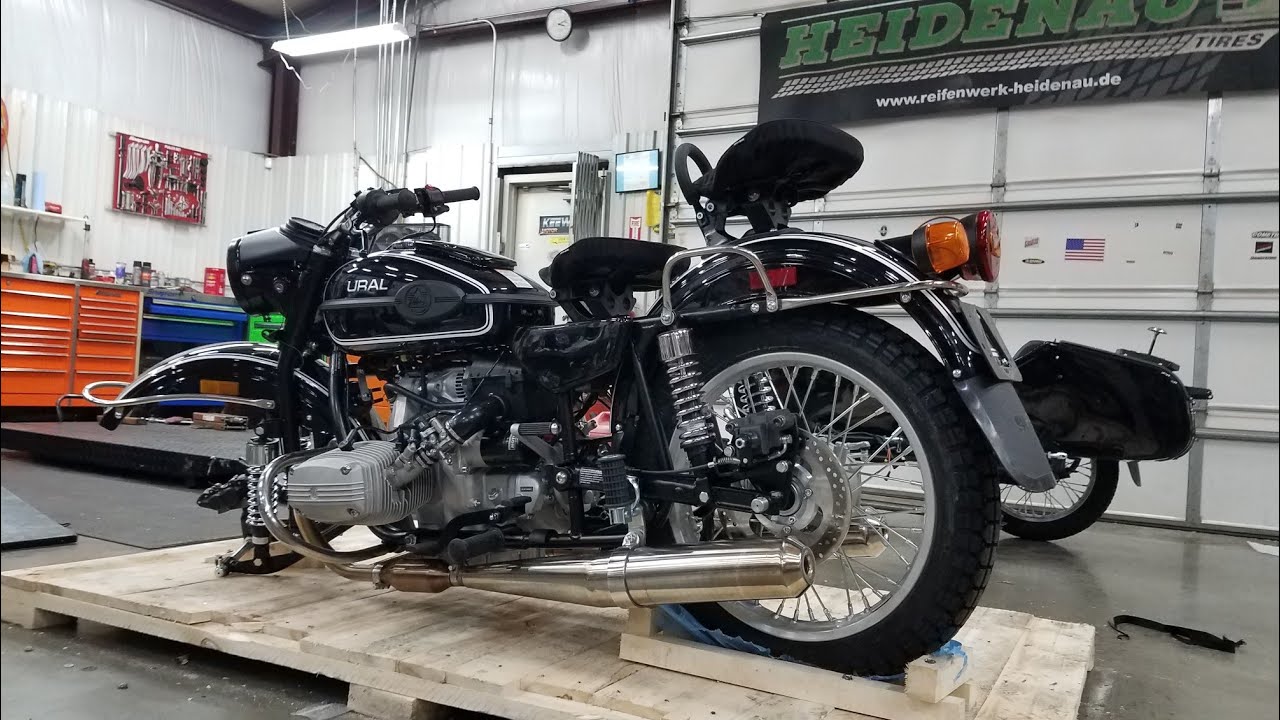 2021 Custom Ural Sidecar Motorcycle Assembly