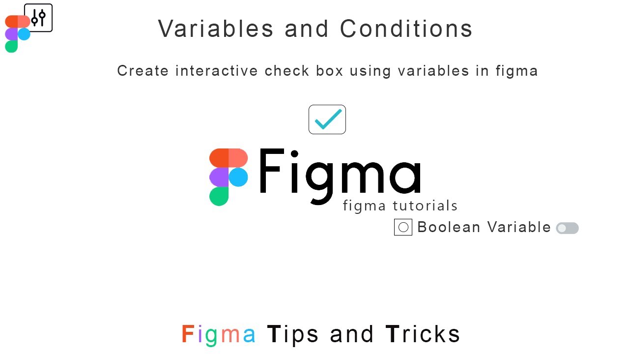 Create interactive check box using figma variables | figma Boolean variables and conditions fast pro