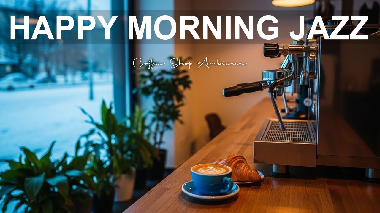 Happy Morning Jazz ☕ Smooth Jazz & Bossa Nova for Relax, Work & Cozy Evenings