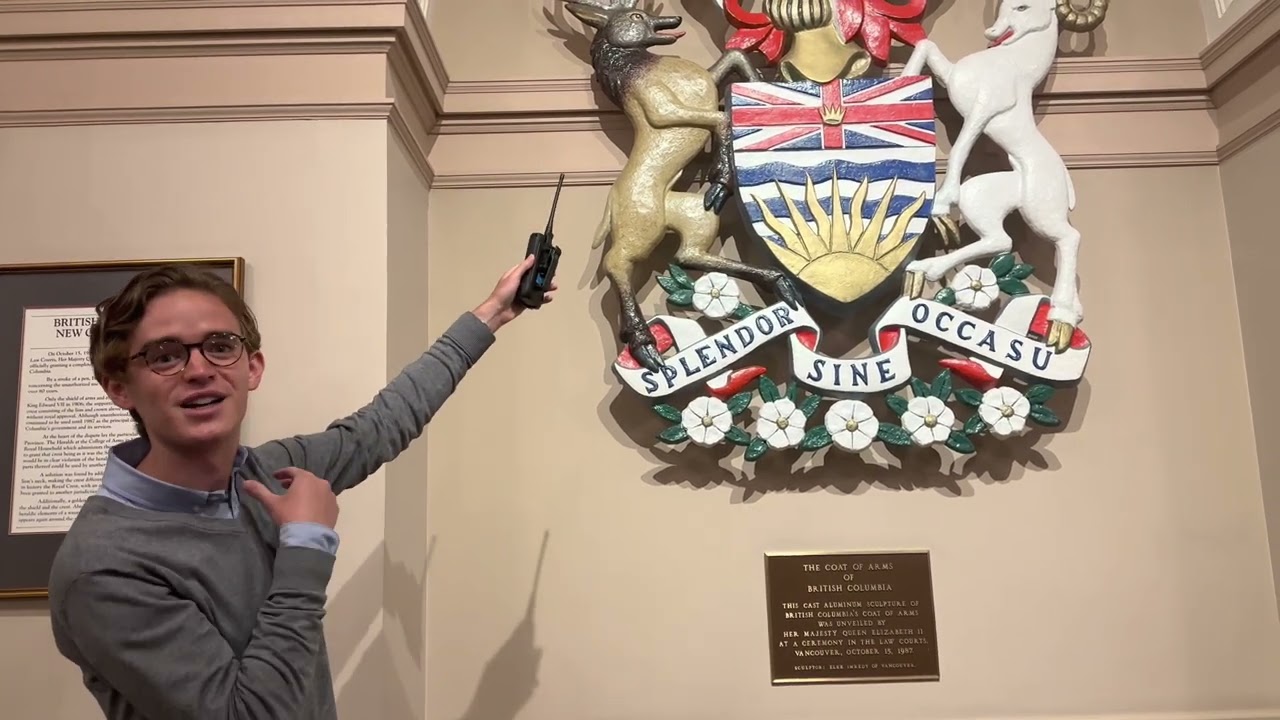 Inside of British Columbia Parliament Buildings in Victoria BC (Free Tour) 4K