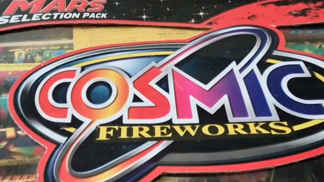 Mars selection box - Cosmic Fireworks 2006