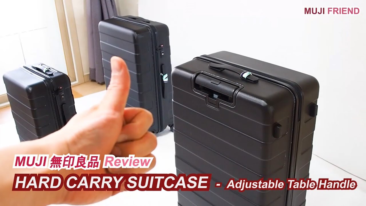 The Best Travel companion | Next-level comfort and practicality - MUJI Luggage Review