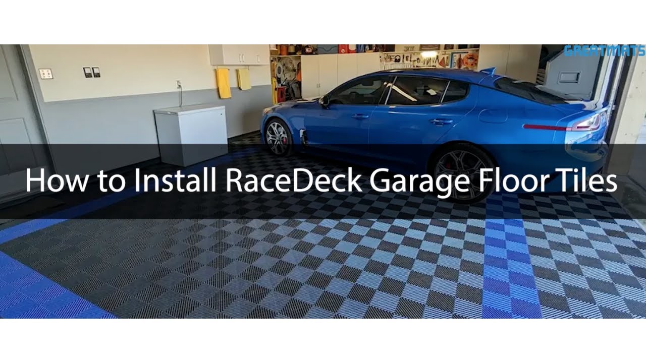 How to Install RaceDeck Garage Floor Tiles