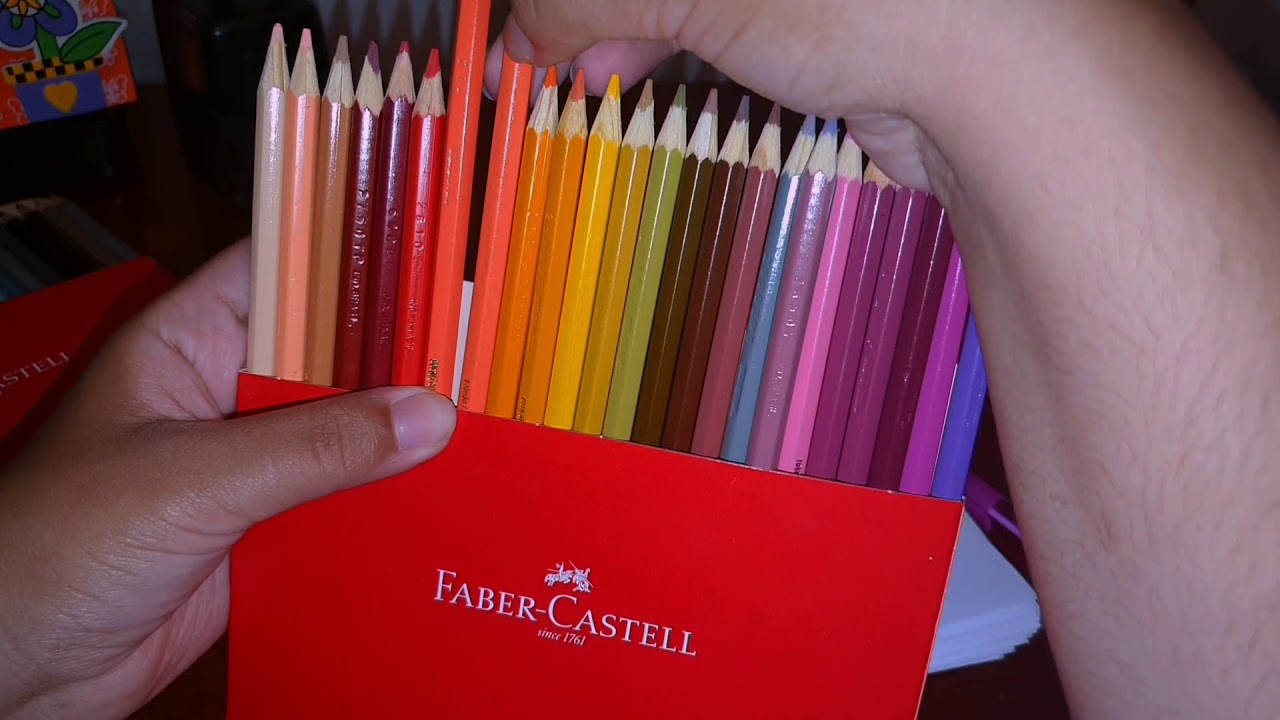 Review Ecolápis Faber-Castell 72 cores