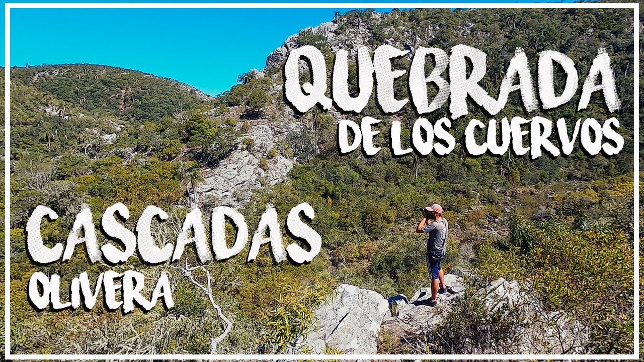 PAISAJES increíbles! QUEBRADA de los CUERVOS y CASCADAS de Los Olivera | Uruguay en bicicleta Uy_32