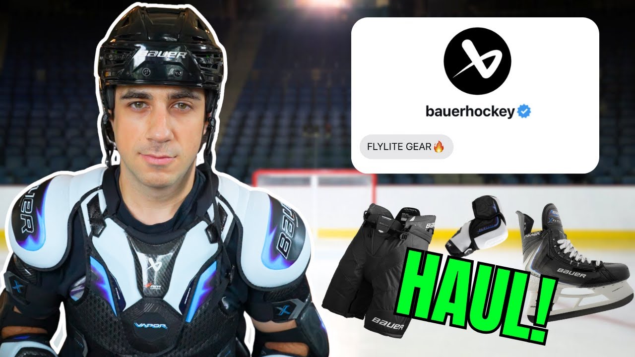FLYLITE Hockey Gear Review & $3000 Unboxing! (Full Gear Breakdown)