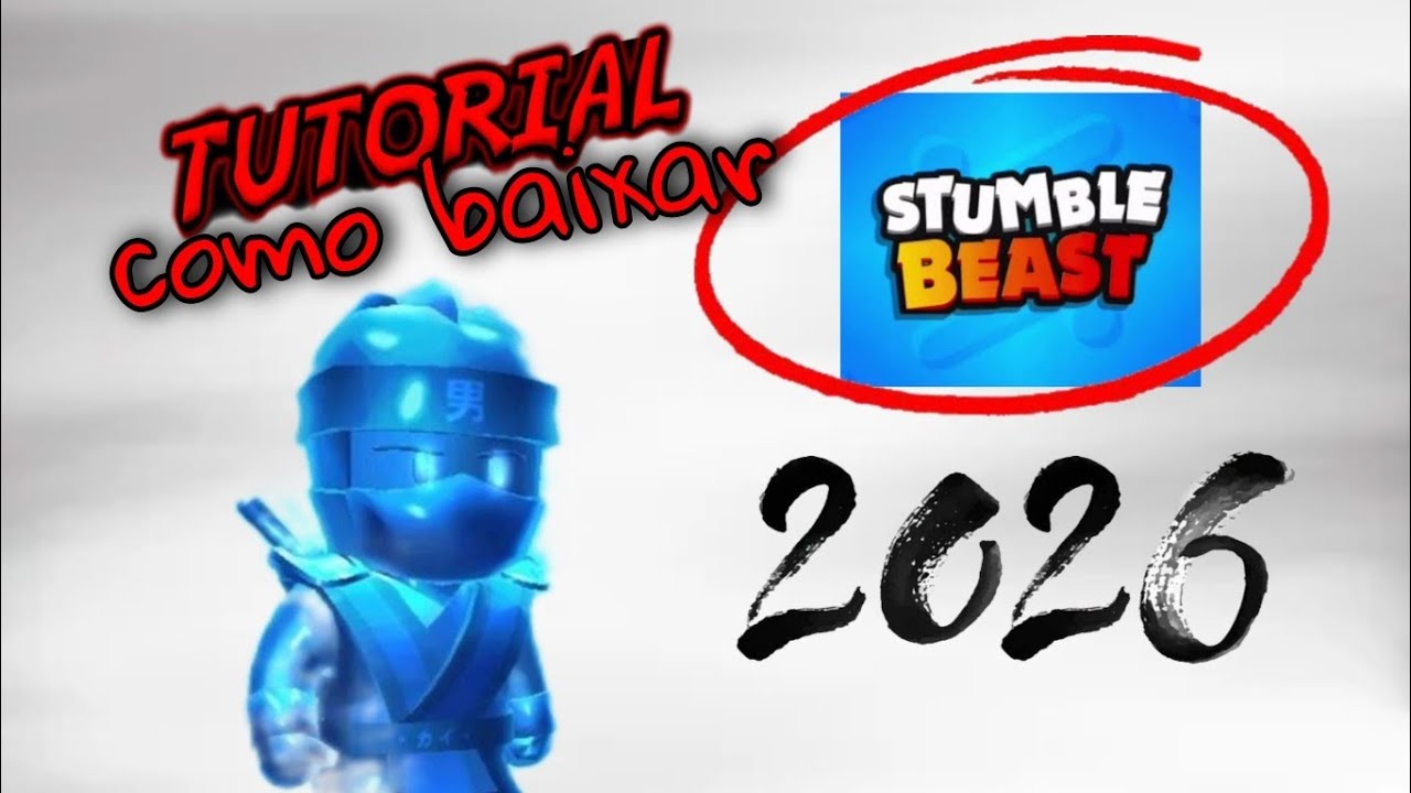 Como baixar STUMBLE BEAST em 2026 pelo CELULAR! #stumblebeast #tutorial 