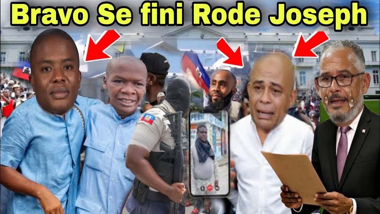 13Mars Sa fék tonbe vin gade tout Moun Rode Joseph mande Etazini èd  Alix Demisyone Martely nn kouri