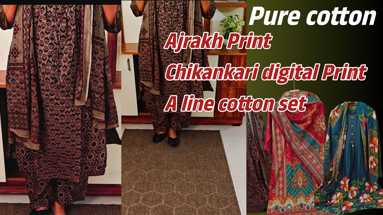 Cotton 3 Piece Suits |Comfort for Summer