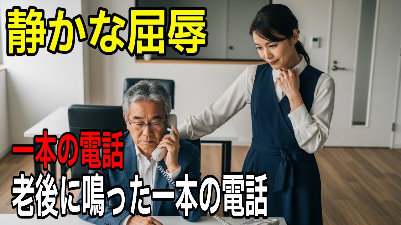 理事長の息子の妻に嘲笑された70代平社員「呼べるなら呼んでみなさい」その後に起きた静かな逆転  [ スカッとする話 ]