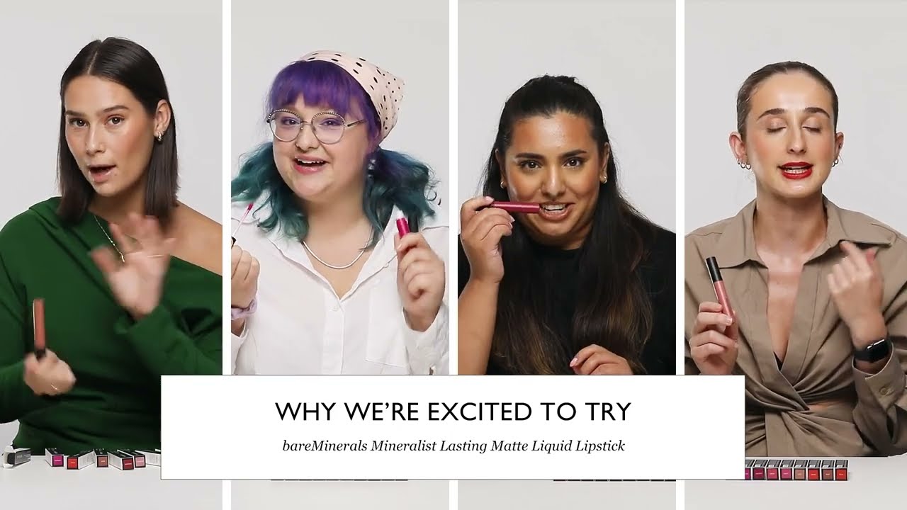 We're Excited To Try bareMinerals Mineralist Lasting Matte Liquid Lipstick